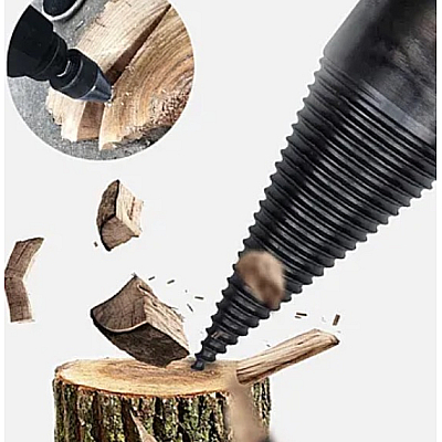 Despicator lemn MEDIU GALBEN pentru bormasina cu impact