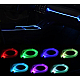 Fir RGB 5m lumina ambientala auto cu alimentare mufa USB