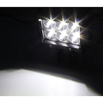 Proiector LED Auto Off Road 6 LED-uri 18W Dreptunghiular