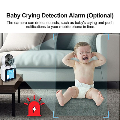 Camera de supraveghere cu Ecran K9PRO pentru Monitorizare Bebelusi
