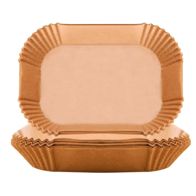 Set 50 hartii de copt PATRATE pentru friteuza Unica folosinta 16 cm Set 50 hartii de copt PATRATE pentru friteuza Unica folosinta 16 cm