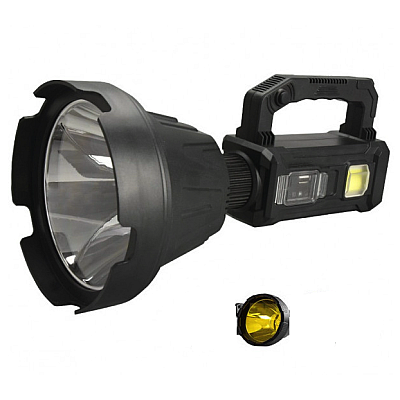 Lanterna puternica de mana LED P90 cu trepied W5111 