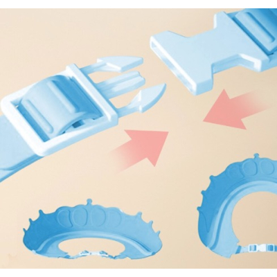 Palarie tip Coroana Aparatoare pentru ochi si urechi pentru spalat pe cap pentru Bebelusi ALBASTRU Palarie tip Coroana Aparatoare pentru ochi si urechi pentru spalat pe cap pentru Bebelusi ALBASTRU