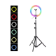 Lampa circulara profesionala LED Ring Light RGB Andowl Q MG34 diametru 26 cm Lampa circulara profesionala LED Ring Light RGB Andowl Q MG34 diametru 26 cm