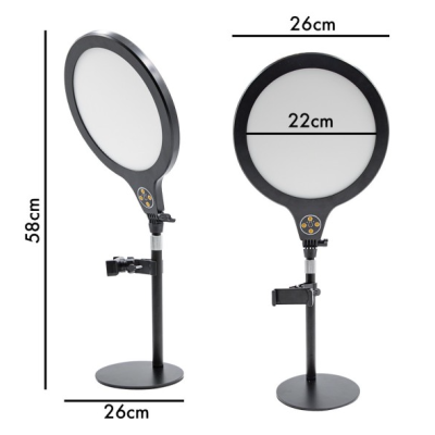 Lampa profesionala pentru Selfie Fotografie Video Q T136 Lampa profesionala pentru Selfie Fotografie Video Q T136