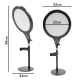 Lampa profesionala pentru Selfie Fotografie Video Q T136 Lampa profesionala pentru Selfie Fotografie Video Q T136
