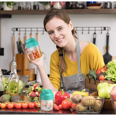 Masina de tocat portabila cu incarcare USB AO-78198 Masina de tocat portabila cu incarcare USB AO-78198