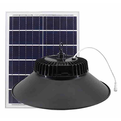 Lampa Solara LED 150W UFO de Hala cu Panou Solar