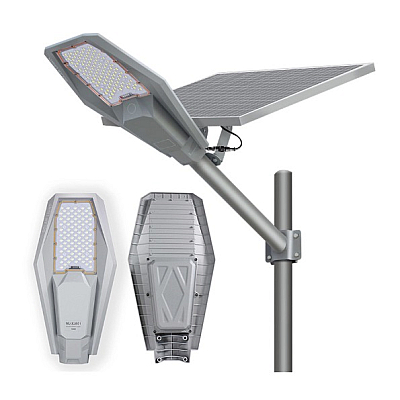 Lampa 400W Solara Stradala XJ804 cu Panou Solar Separat si Telecomanda