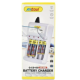Incarcator baterii cu 4 sloturi Andowl Q CD100 Incarcator baterii cu 4 sloturi Andowl Q CD100