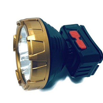 Lanterna de cap reincarcabila cu 7 leduri HX208 7 culoare auriu