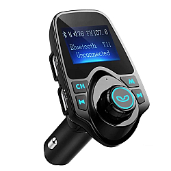 Modulator radio auto FM Bluetooth T11 cu card Micro SD/TF - DU75