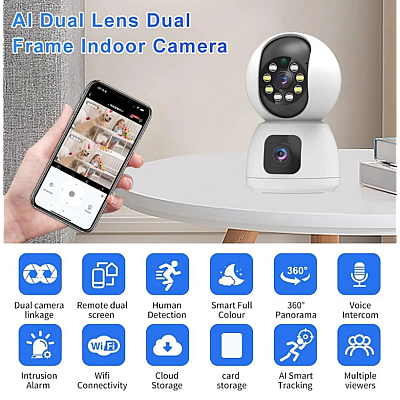 Camera de supraveghere Wifi ABQ A20 Smart Home/Office