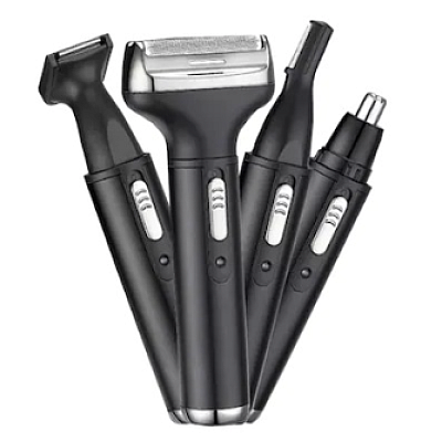 Set De Ingrijire 4in1 AO 78150 Aparat De Ras Corp Si Barba Tuns Sprancene Trimmer Nas/Urechi