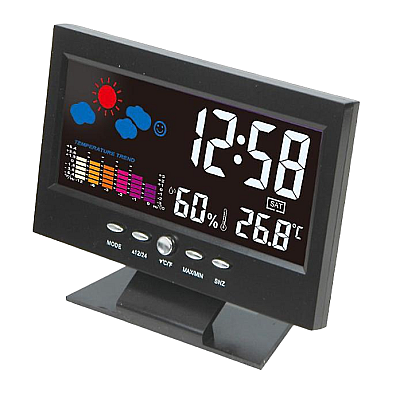 Ceas Digital DS-8082T cu Calendar si Termometru