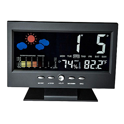 Ceas Digital DS-8082T cu Calendar si Termometru