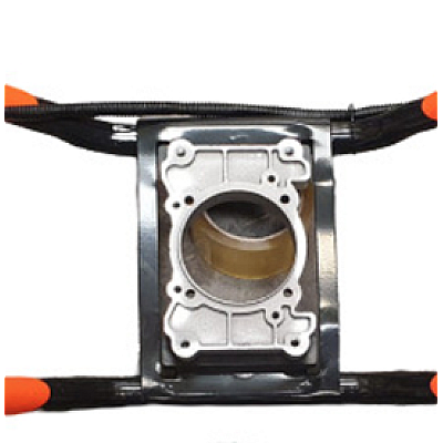 Adaptor + reductor motoburghiu/motocoasa Craft tec MX638