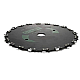 Disc NR 9 pentru motocoasa 230 X 20T cu dinti tip lant drujba MX693