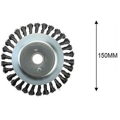 Disc motocoasa tip perie de sarma /pavele 6'' 150 mm MX506