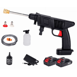 Pistol de spalat cu presiune portabil cu 2 acumulatori 48V Pistol de spalat cu presiune portabil cu 2 acumulatori 48V