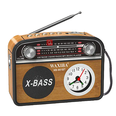 Radio Portabil XB 981BT MP3 cu Ceas