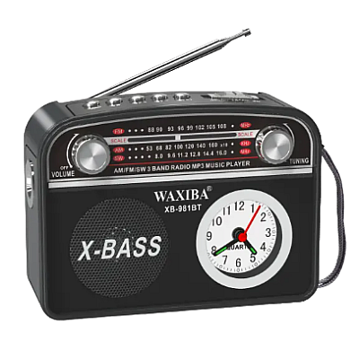 Radio Portabil XB 981BT MP3 cu Ceas