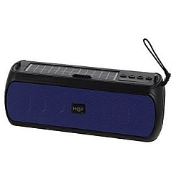 Mini difuzor portabil HF-U99 LED Bluetooth/USB/TF/FM/BT/MIC cu panou Solar