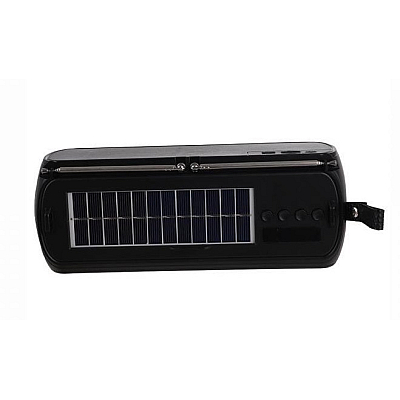 Mini difuzor portabil HF-U99 LED Bluetooth/USB/TF/FM/BT/MIC cu panou Solar