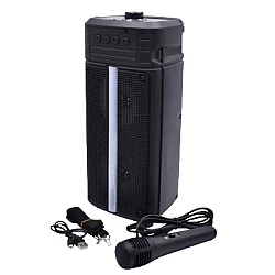 Boxa Portabila ZQS-4242 karaoke USB Bluetooth Radio FM Microfon