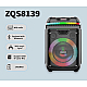 Boxa Portabila ZQS-8139 Wireless LED de 8 inch