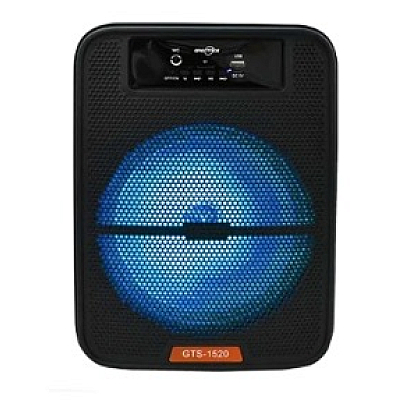 Boxa Portabila GTS-1520 Difuzor RGB Bluetooth Super Bass