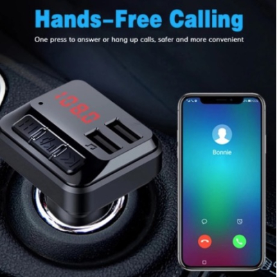 Modulator auto FM Bluetooth C6 - 2xUSB Modulator auto FM Bluetooth C6 - 2xUSB