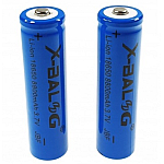  Set 2 Acumulatori 8800 mAH 4.2 V Li-ion model 18650