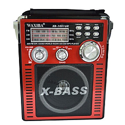 Radio XB-1051 BT X-Bass mp3 player cu suport card sd/usb