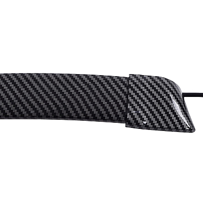 Spoiler portbagaj spate cu LED stil fibra de carbon 120 cm