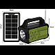 Kit solar GD-8075 cu lampa multifunctionala panou solar si 4 Becuri