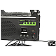 Kit solar GD-P30FM Radio cu lampa multifunctionala panou solar si 3 Becuri 