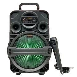 Boxa Portabila 8" QS-1806 RGB cu Microfon 