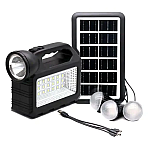 Kit solar multifunctional 80W GD 101 cu lanterna