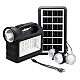 Kit solar multifunctional 80W GD 101 cu lanterna