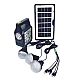 Kit solar GD 105 Lanterna LED multifunctionala cu panou solar