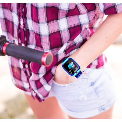 Ceas inteligent smart watch pentru copii cu urmarire GPS si apeluri BAIETEL