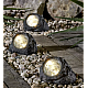 Lampa solara pentru gradina imitatie piatra GRI A89 09
