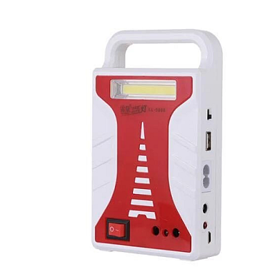 Sistem de iluminat solar LL 5808 reincarcabil pentru interior functie Powerbank