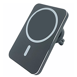 Suport telefon auto Andowl Q PD21 negru cu incarcare wireless reglabil