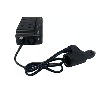 Invertor curent auto 300W 12V/220V USB Q-CC8200