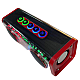 Boxa portabila  Q YX1010 cu Bluetooth si iluminare RGB