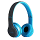 Casti audio P47 5.0+EDR WIRELESS Bluetooth Radio MP3 Albastru / Gri