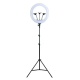 Lampa Circulara LJJ-45 Ring Light Diametru 26cm/10 Inch LED Trepied Extensibil Lampa Circulara LJJ-45 Ring Light Diametru 26cm/10 Inch LED Trepied Extensibil
