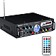 Amplificator audio cu Bluetooth BT-339A statie USB MP3 Radio FM 2x30W / 12V 